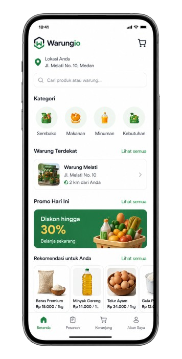Aplikasi Warungio